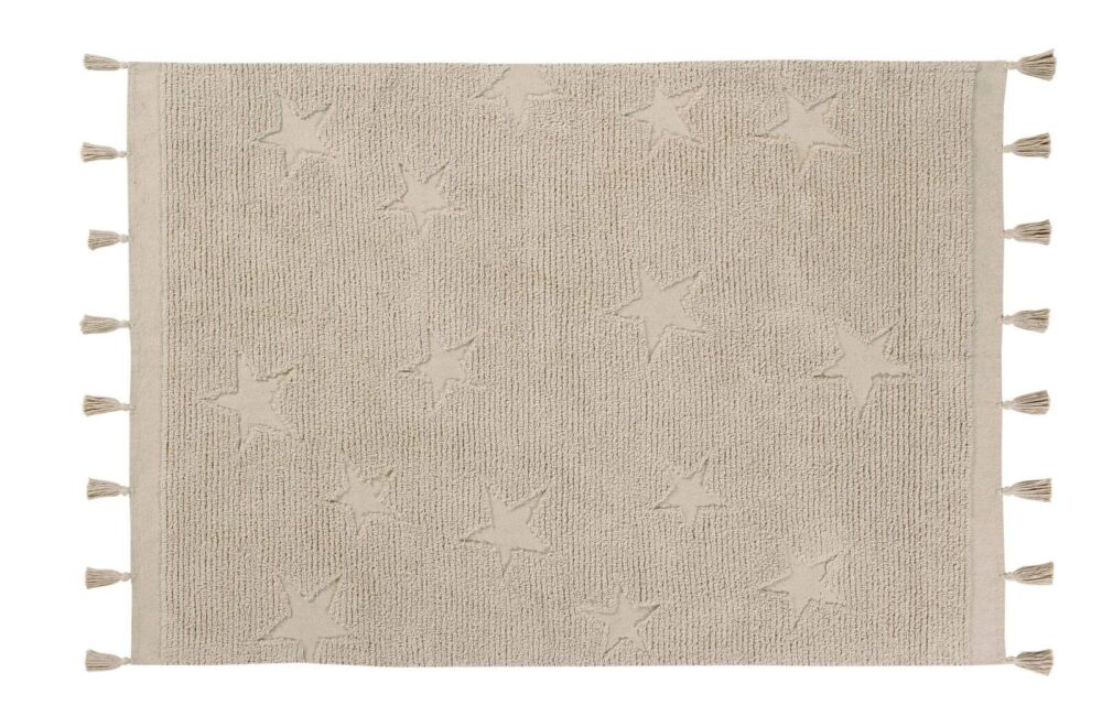 Alfombra Lorena Canals Hippy Stars Natural 120 x 175