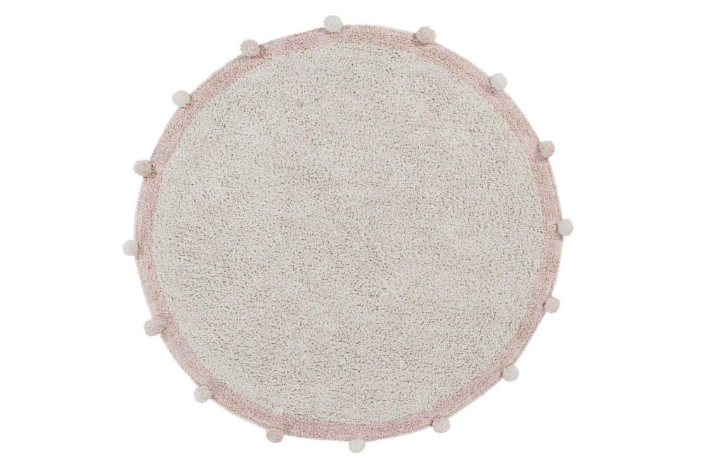 Alfombra Bubbly Vintage Nude Ø 120 Cm