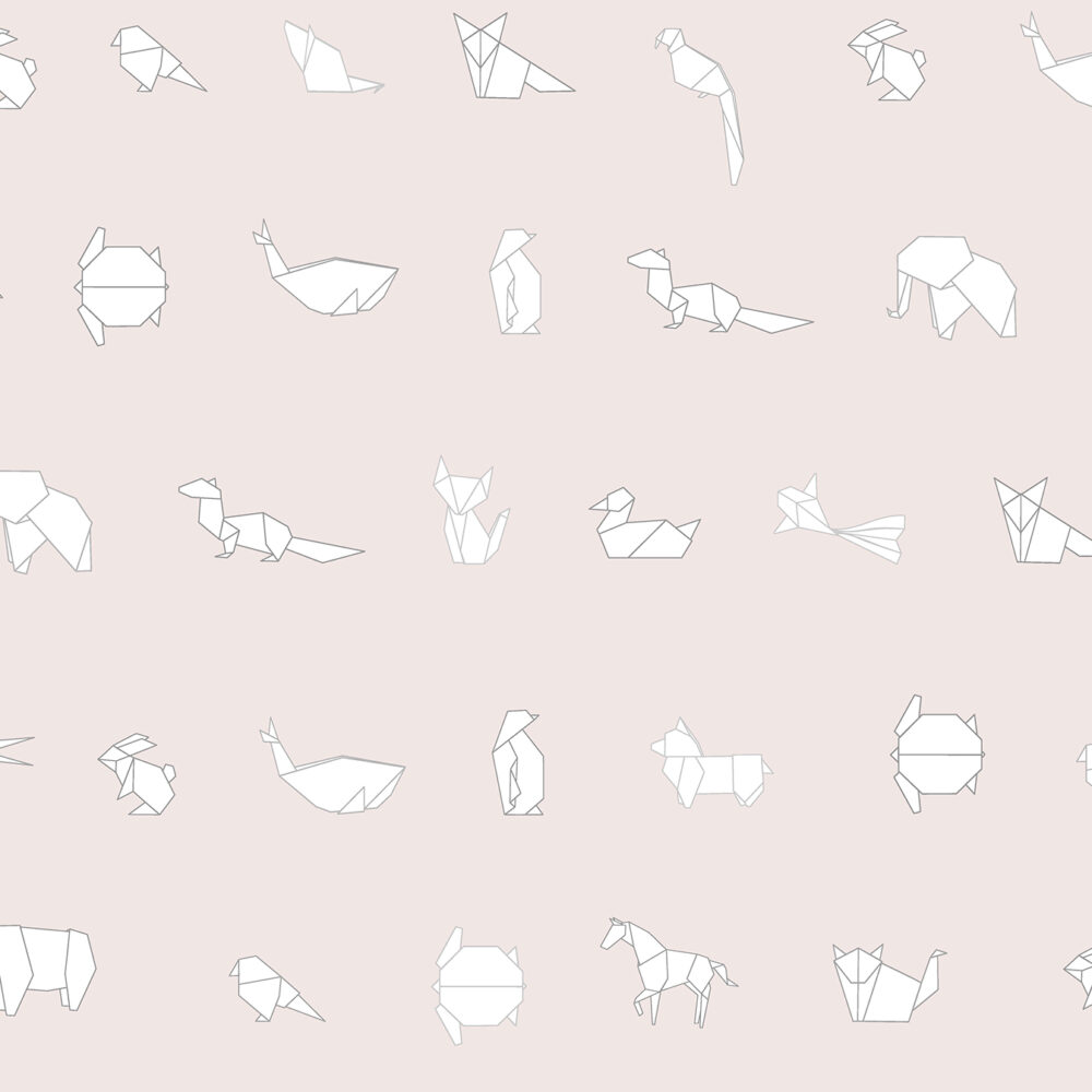 Origami rosa