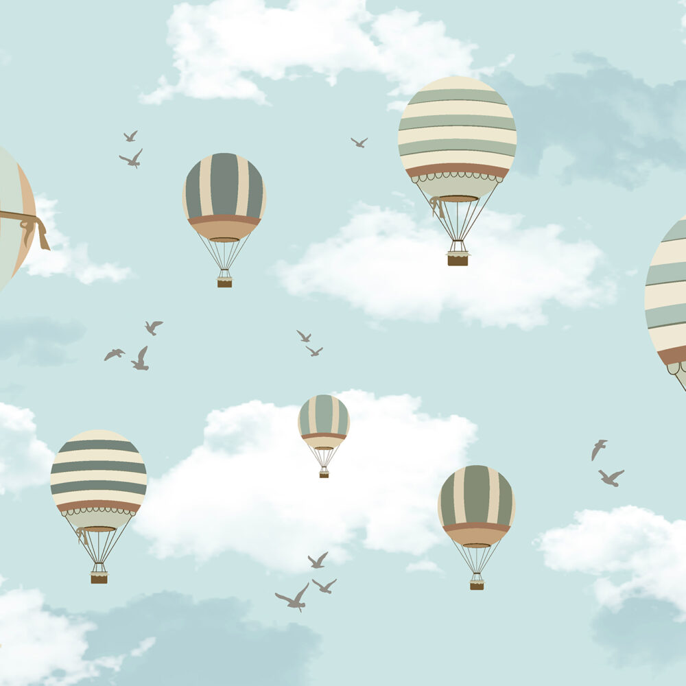 Globos azules