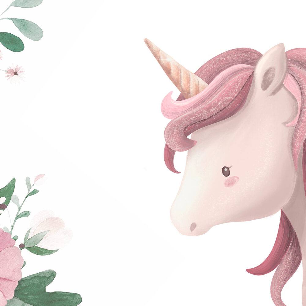 Unicornio rosa