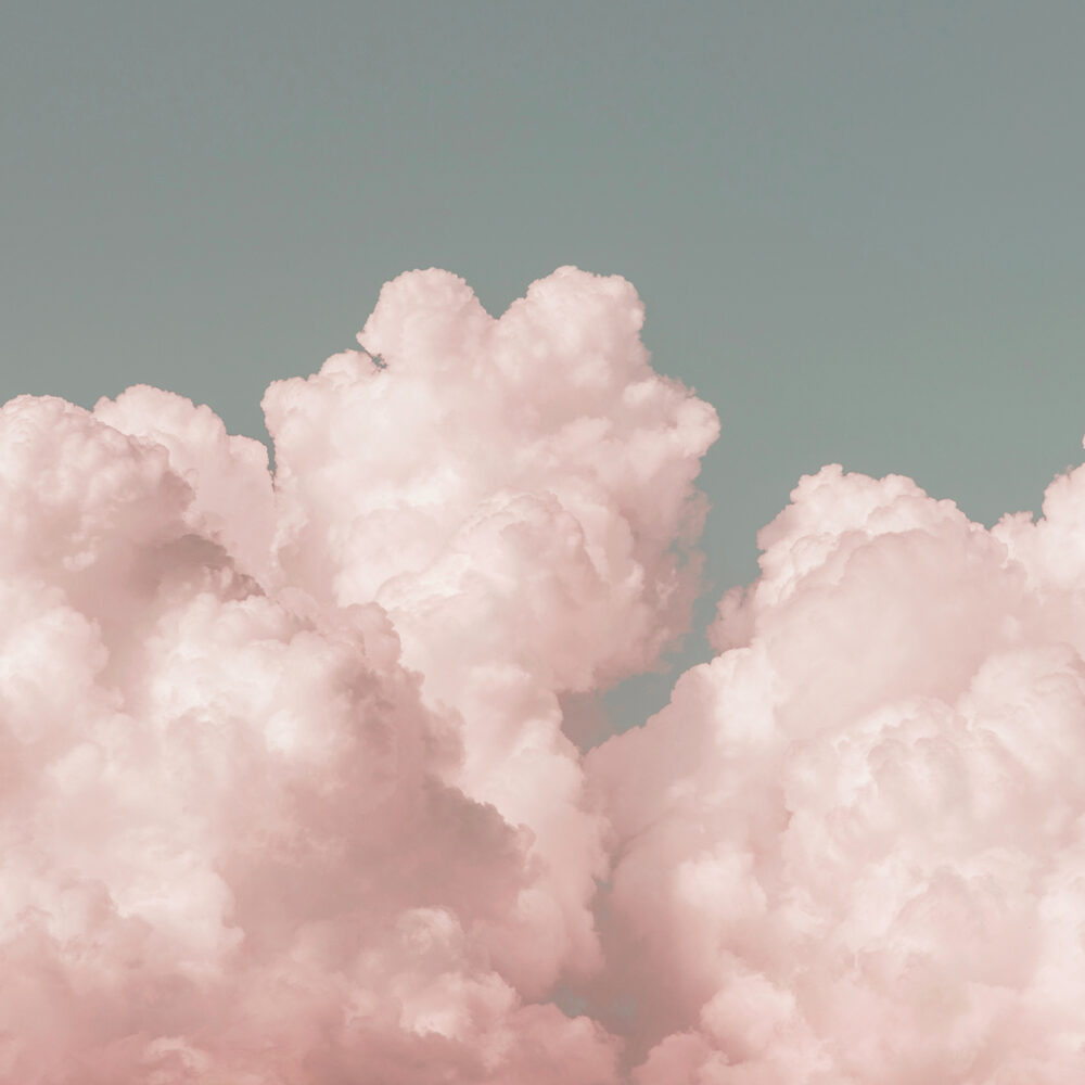 Nubes rosas