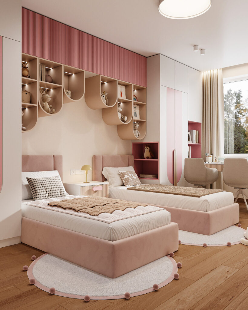 Proyecto de habitación infantil 1233