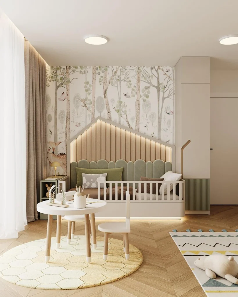 Proyecto de habitación infantil 1254