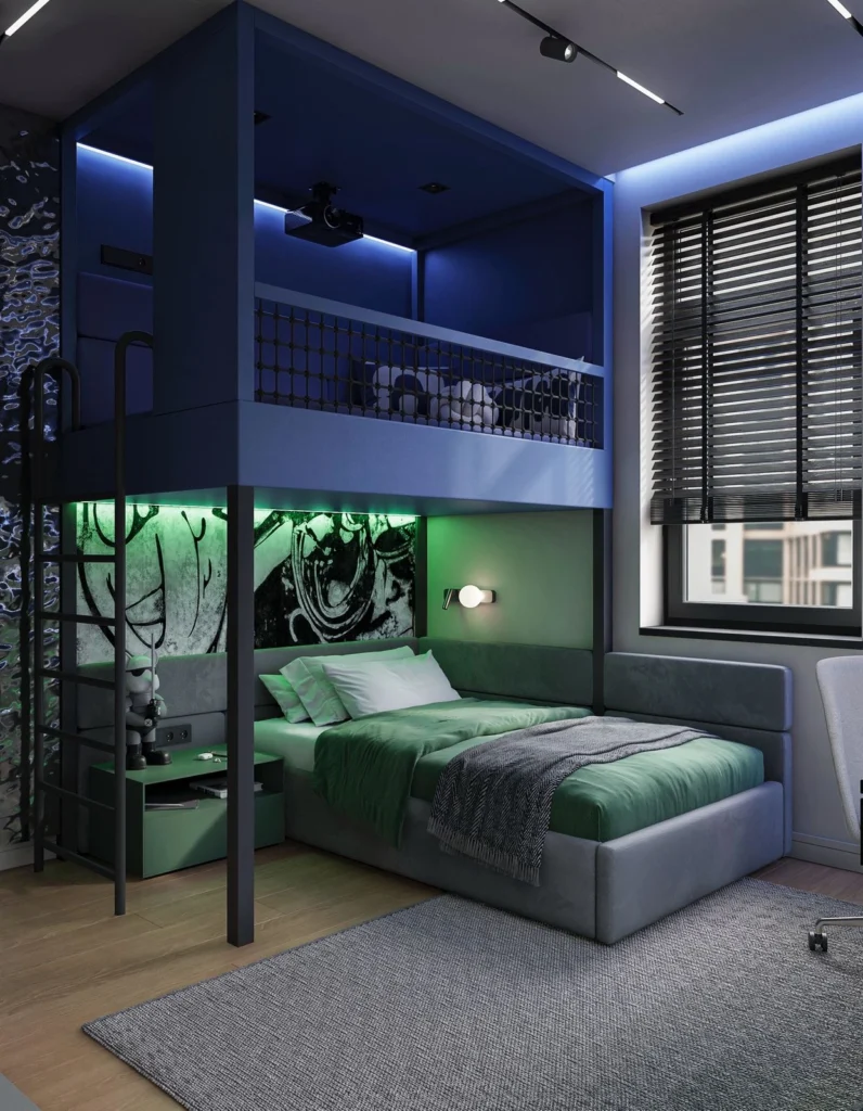 Proyecto de habitación infantil 1260