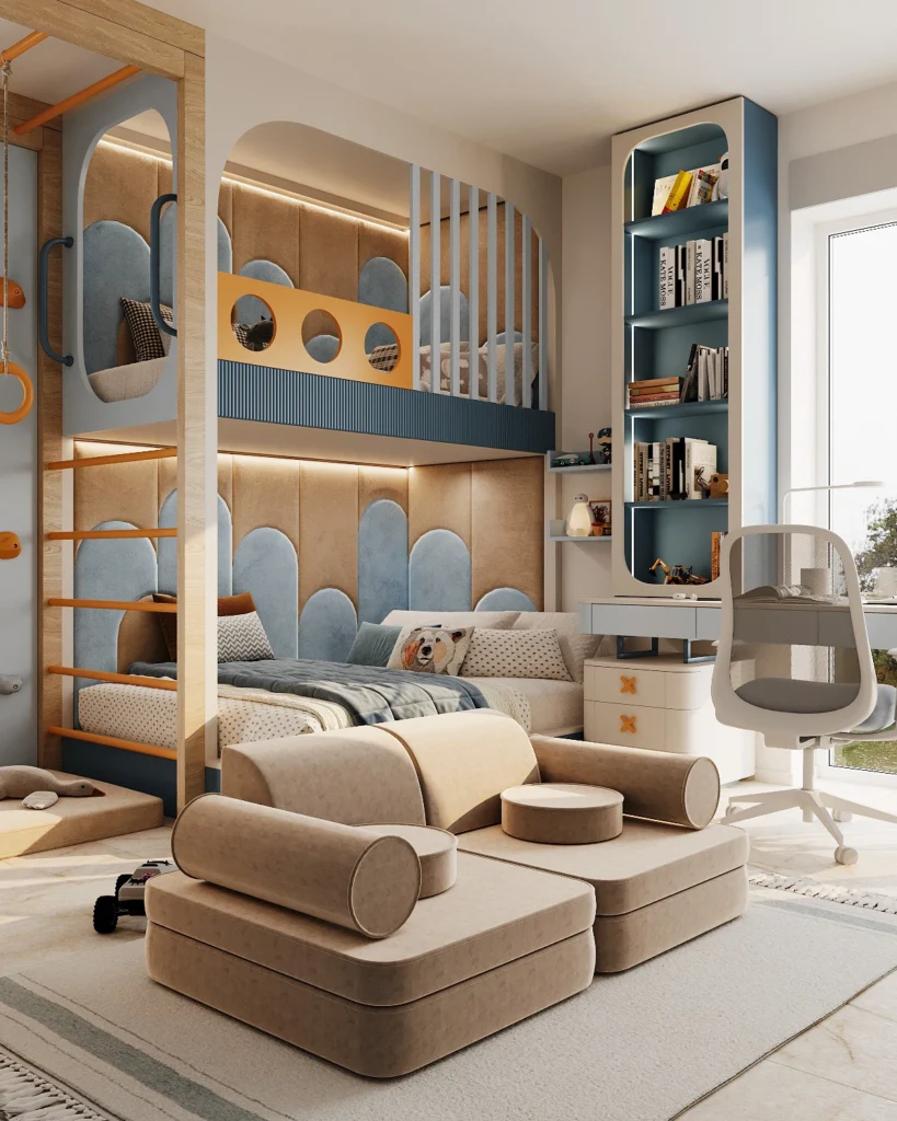 Proyecto de habitación infantil 1262