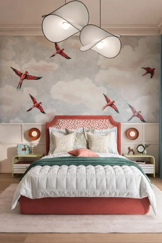 Proyecto de diseño de habitación infantil luminosa