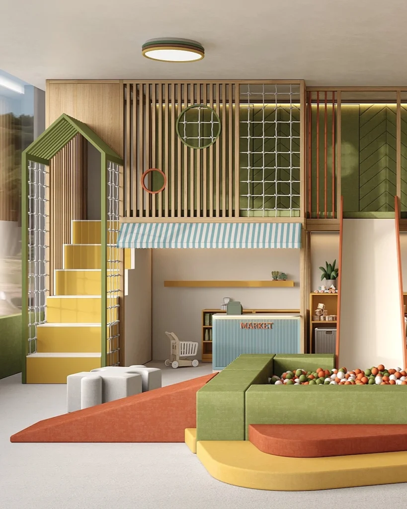 Proyecto de diseño de interior de sala de juegos 1267